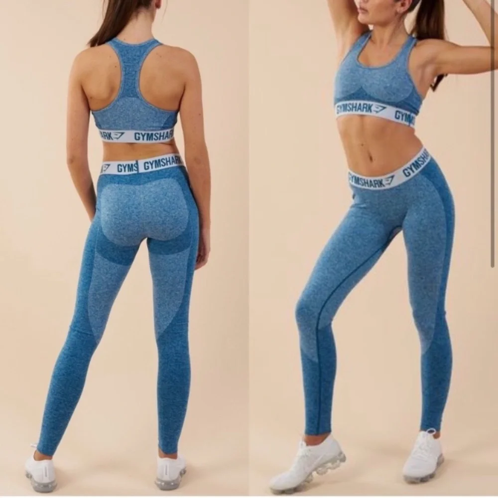 Gymshark original blue flex leggings - Picture 2 of 5